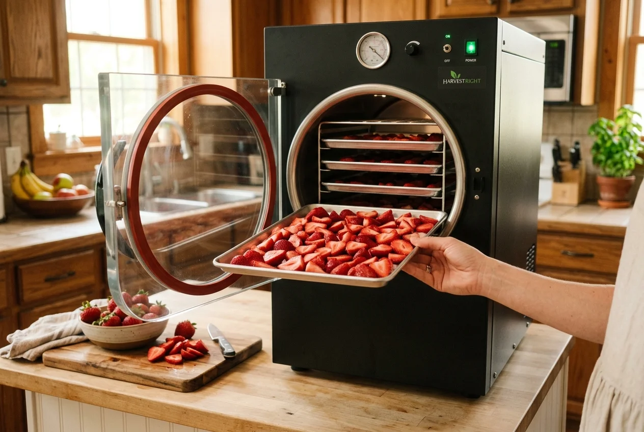 How to Freeze Dry Strawberries at Home